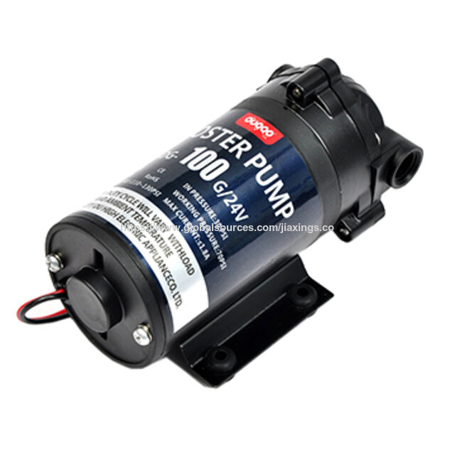 Bomba de Ósmosis Inversa Eléctrica de Alta Presión 100G 24V DC para Agua