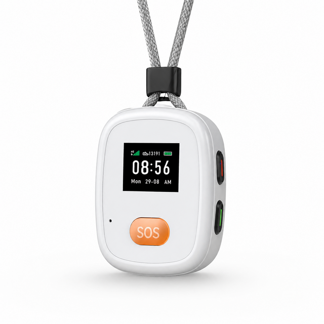 Personal SOS Emergency Pendant Fall Alert GPS LBS GSM WiFi Real Time Tracking Position Long Battery Life Home & Away Mini Pendant for sale at factory direct price