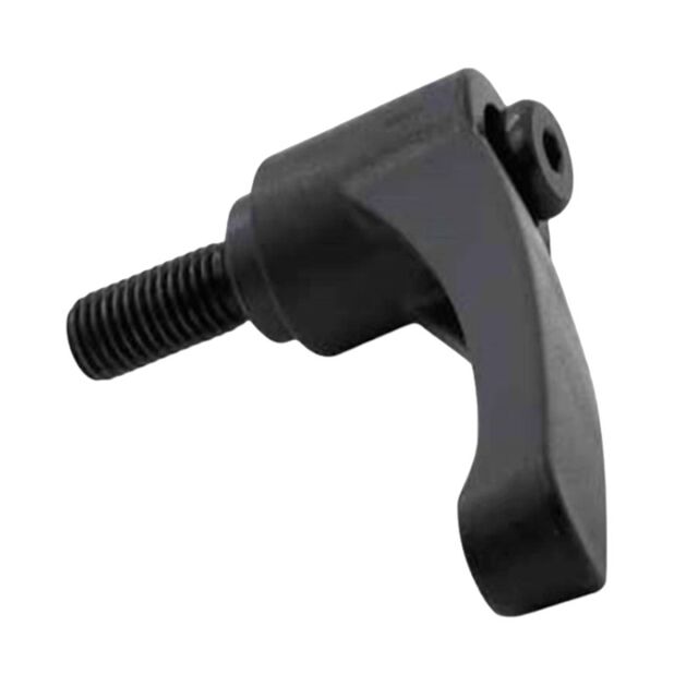 Tuas penjepit dengan gagang nilon, posisi dapat disesuaikan, pegangan pengencang, pegangan pengunci, pegangan berbentuk 7, pegangan putar for sale at factory direct price