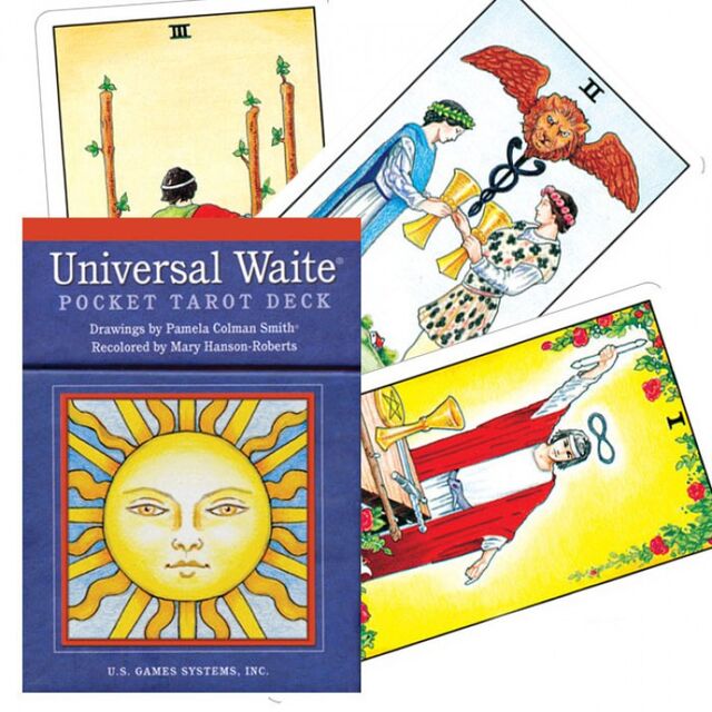 Tarjetas de Tarot Pocket Universal Waite y Set de Libros de US Games Systems - Ventas Mayoristas B2B for sale at factory direct price