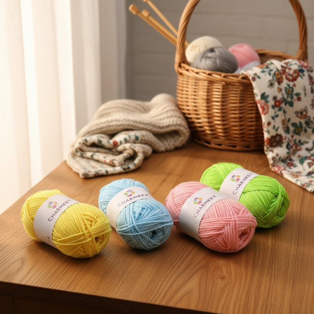 Hilo Texturizado 100% Poliéster Ecológico NM1/1.7 OE para Tejer a Mano y Crochet for sale at factory direct price