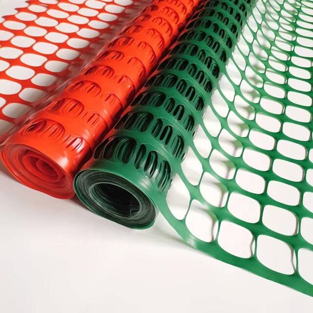 Rede de Segurança Laranja 100% HDPE de Alta Qualidade, Cerca de Malha Plástica para Construção de Estradas Externas for sale at factory direct price