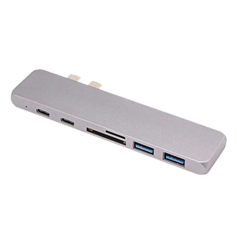 Hub Type C multifonction, HDMI 4K/30HZ, lecteur de carte, hub USB, PD Thunderbolt 3 for sale at factory direct price