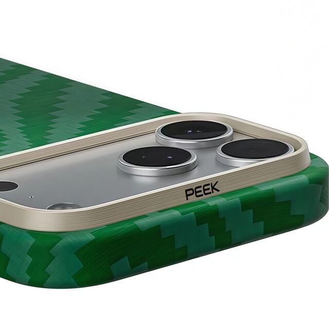 Bestseller NEUE China Grüne Aramidfaser Kevlar stoßfeste MagSafe-Schutzhülle für iPhone 17 Pro Max for sale at factory direct price