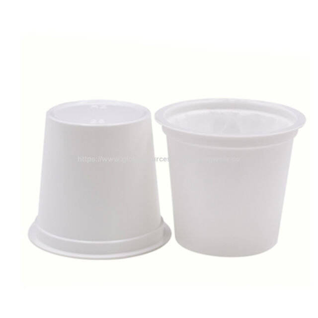 Cápsula K-Cup Desechable de Plástico Blanco for sale at factory direct price