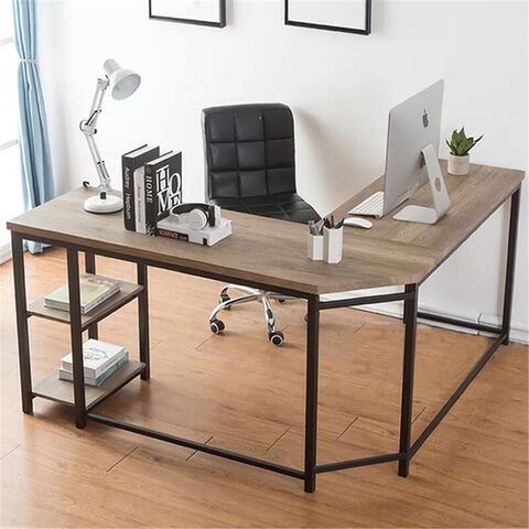 مكتب ألعاب نيشول على شكل حرف L للتسليم السريع من مستودع الولايات المتحدة for sale at factory direct price