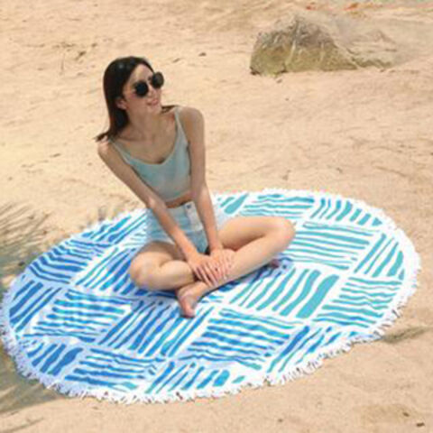 Toalla de Velour de Alta Calidad y Diseño Novedoso para Uso en Playa for sale at factory direct price