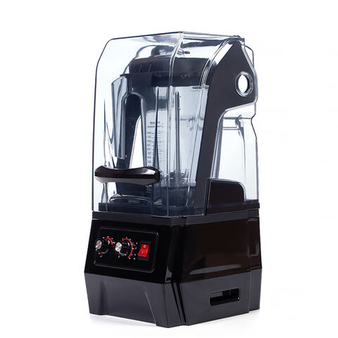 خلاط تجاري قوي وهادئ لصنع عصائر الحليب والسموذي مع غطاء عازل للصوت for sale at factory direct price