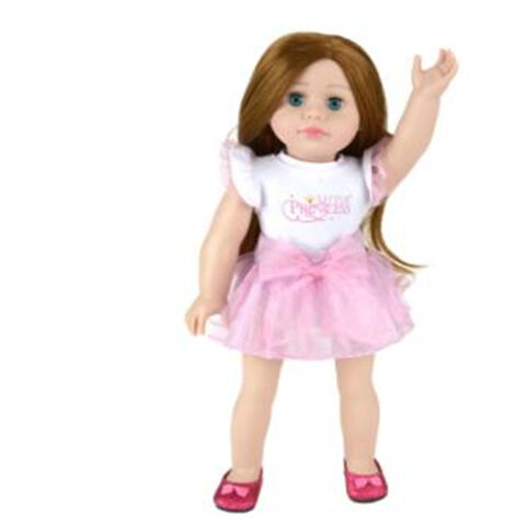 Muñecas OEM Bienvenidas Estilo Princesa Morada para Nuestras Generaciones, Muñecas de Vinilo Suave de 18 Pulgadas