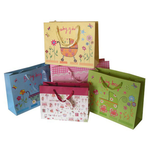 Bolsa de Papel a Precio de Fábrica para Regalos de Cumpleaños Promocionales