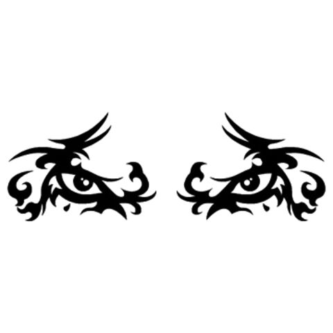 Adesivo de Tatuagem para Carro à Prova d'Água, Tamanho e Design Personalizados