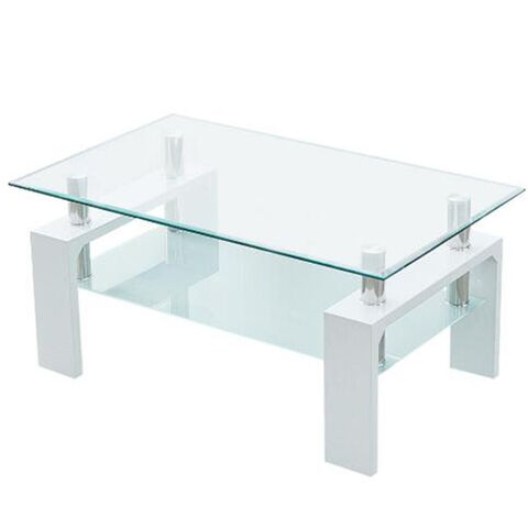 Table Basse en Verre Moderne Design Tendance pour Salon for sale at factory direct price