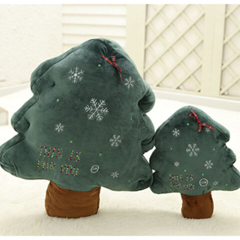 Nueva almohada promocional de árbol de Navidad
