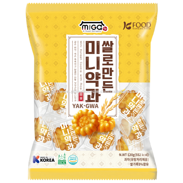 Mini Yakgwa Biscuit Traditionnel Coréen au Miel for sale at factory direct price