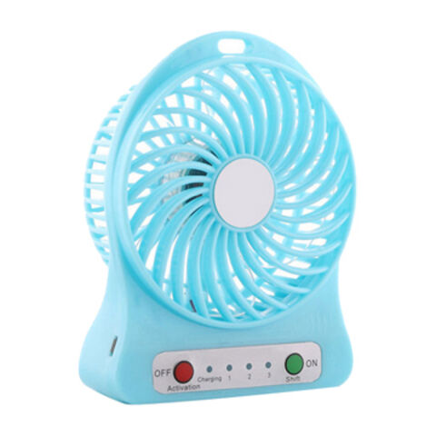 Ventilador Recargable Compacto Multicolor para Llevar for sale at factory direct price
