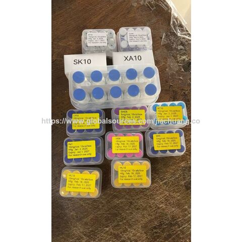 China Fabrik Kundenspezifische Verschiedene Peptide 5mg/10mg/20mg Peptid-Vials Peptid-Pulver zum besten Preis und bester Qualität