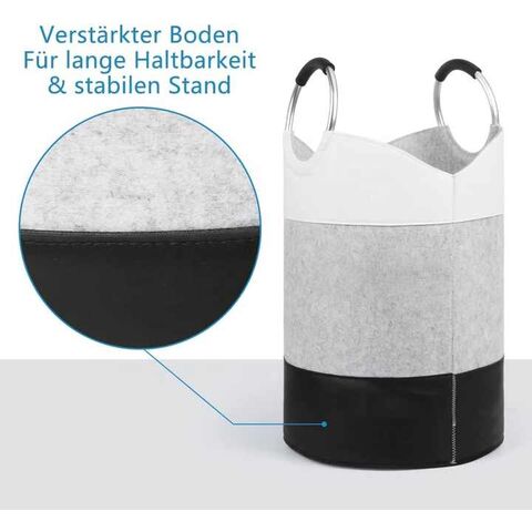 Extragroßer, faltbarer Wäschekorb aus Filz zum Verkauf for sale at factory direct price