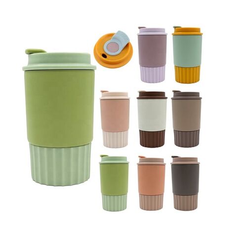 Nouvelle tasse à café de voyage isotherme à double paroi de 350 ml, tasse de voyage isolée en acier inoxydable avec couvercle for sale at factory direct price