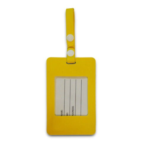 Étiquette de Bagage en PVC Souple de Différentes Tailles - Vente en gros