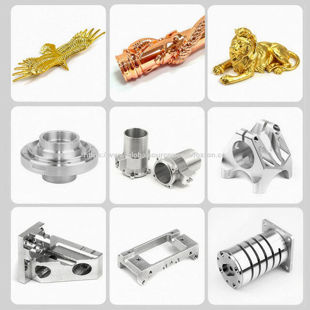Molde Rígido Duradero y Resistente para Maquinado CNC de 4/5 Ejes, Molde Rígido a Medida para Repuestos de Equipos de Automatización