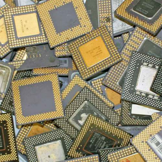 Déchets de Processeur CPU Céramique / CPU de Bureau, CPU Embarquée, CPU Mobile, CPU de Serveur, CPU de Station de Travail