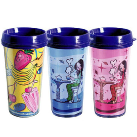 Taza de Viaje Personalizable de Plástico: Ideal para Regalos o Promociones for sale at factory direct price