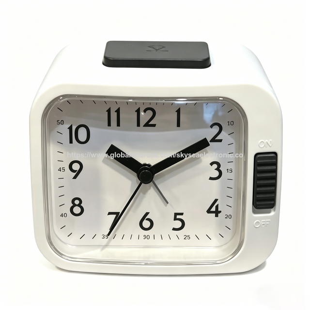 Reloj Despertador de Mesa Cuadrado 2026 Nuevo Diseño #18070 con Diseño Minimalista Clásico para Uso en Oficina y Hogar for sale at factory direct price