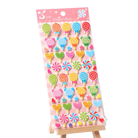 Adesivos Decorativos 3D em Camadas para Artesanato DIY for sale at factory direct price