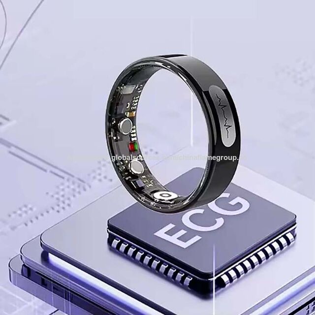 Virtual Health Ring Ai Ecg Ai Smart Health Ring With Heart Rate Blood Oxygen Hrv Multisport ...