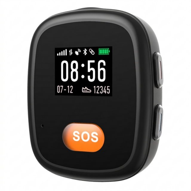 Personal SOS Emergency Pendant Fall Alert GPS LBS GSM WiFi Real Time Location Tracking Long Battery Life Home & Away Mini Pendant for sale at factory direct price