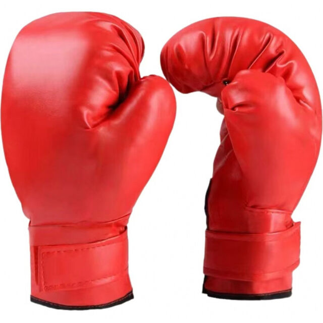 Luvas de Boxe de PU Duráveis e Resistentes a Rasgos no Atacado - Companheiro de Treinamento Seguro para Crianças e Adultos for sale at factory direct price