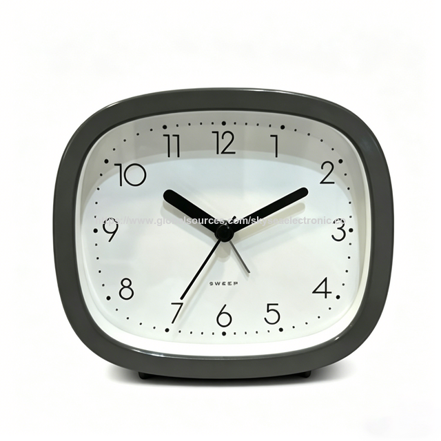 Reloj Despertador de Plástico para Mesa al por Mayor #12079 con Diseño Vintage para Uso en Oficina y Hogar for sale at factory direct price