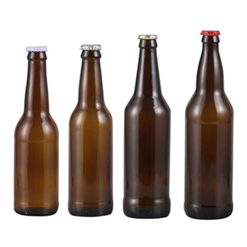 Garrafas de cerveja pretas foscas, ecológicas e elegantes para bebidas for sale at factory direct price
