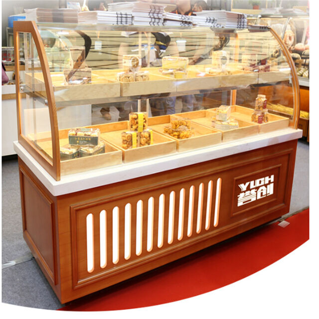 Présentoir à Pain pour Boulangerie Pâtisserie - Vitrine Réfrigérée pour Pains et Gâteaux