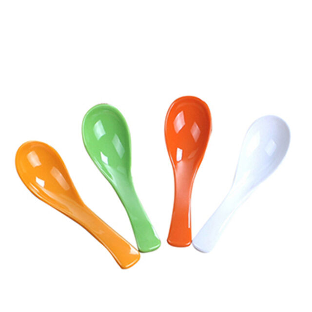 Colheres de plástico coloridas mais vendidas, vários estilos, pedidos OEM bem-vindos for sale at factory direct price