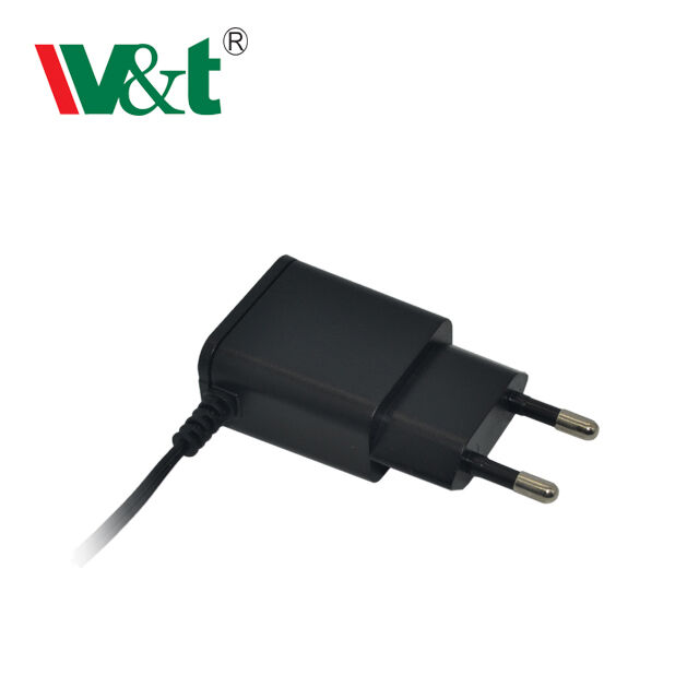 Adaptador de Energia Certificado 5W Multivoltagem, Plugue US/JP 5V/1A; 6V/0.8A, 9V/0.5A Carregador de Parede AC/DC para Eletrônicos Domésticos