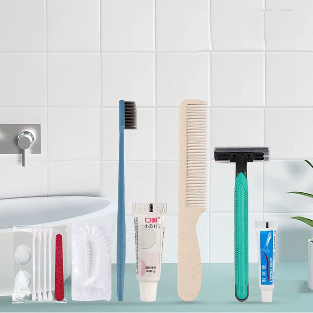 Einweg-Rasiererset für Hotels, Toilettenartikel-Set für Geschäftsreisen