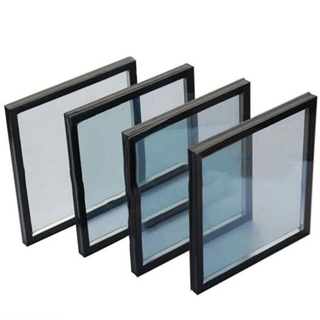 Verre Isolant Faible Émissivité (Low-E) pour Mur-Rideau, Isolation Thermique et Acoustique, Économie d'Énergie, Double Vitrage Creux, Verre Architectural