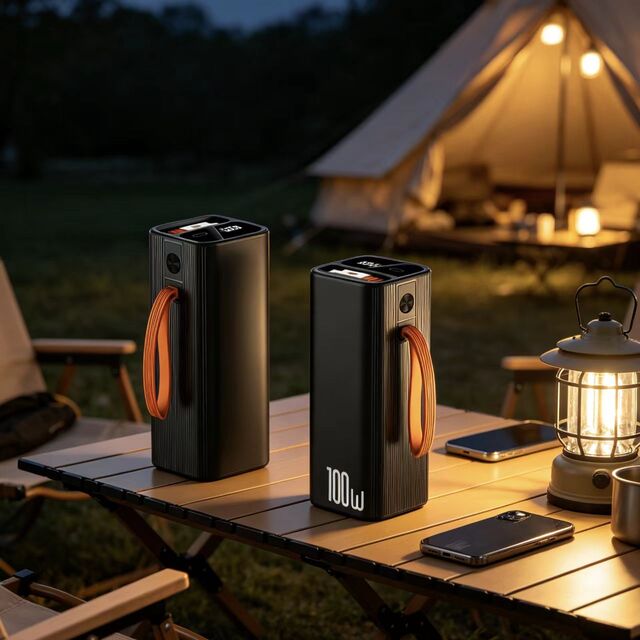 Novos Produtos 2026: Power Bank Portátil 20000mAh com Carregador PD 100W, Display LED, Suporte para Carregamento Super Rápido 2.0 para Laptop