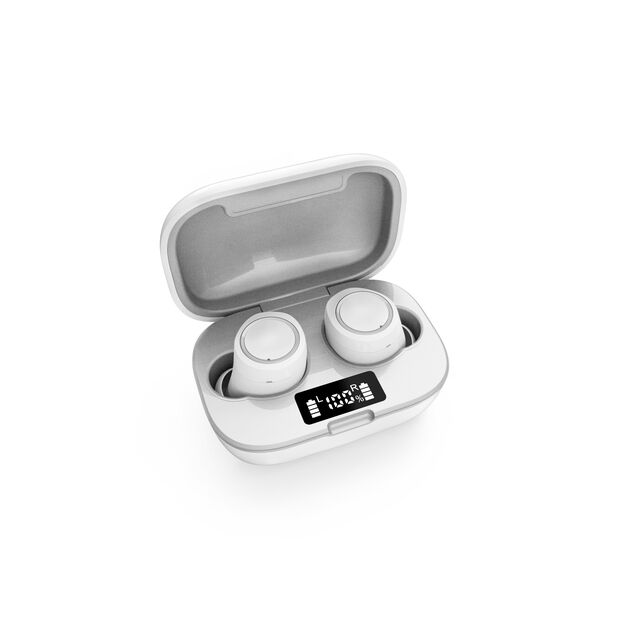 Earphone Jasibo TWS Mini Bluetooth 6.0 dengan Kotak Pengisian Daya