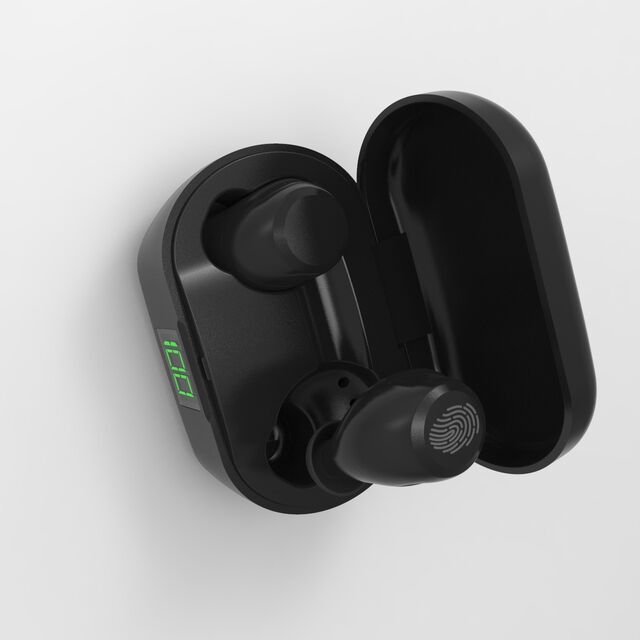 Earphone TWS 6.0 Bluetooth Tahan Air In Ear, Earbuds Nirkabel Handsfree