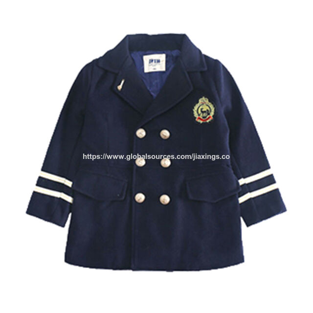 Uniformes escolares de manga comprida personalizados para meninos - Fabricação e venda por atacado for sale at factory direct price