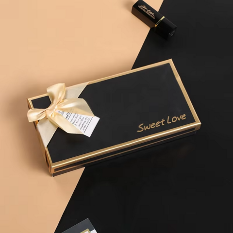 Nouvelle Arrivée Boîte Cadeau en Papier de Luxe Vide pour Bonbons Sucrés Mariage Chocolat avec Couvercles