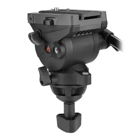 Trípode de Video con Cabezal Fluido y Base de Bola, Carga de 6kg y Placa de Liberación Rápida for sale at factory direct price