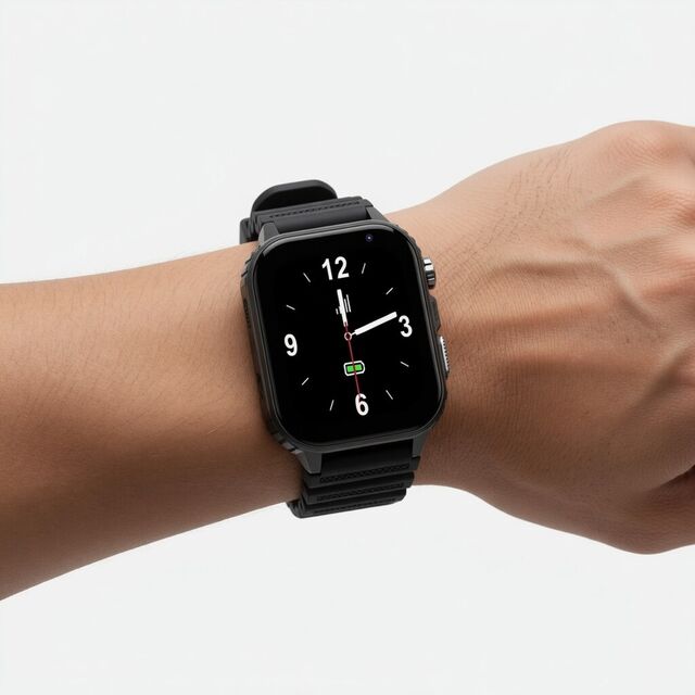 Smartwatch de Segurança OEM para Empresas com SDK, Chamada SOS, Alerta de Queda, Rastreador GPS BLE LBS 4G para Trabalhadores Solitários ao Ar Livre