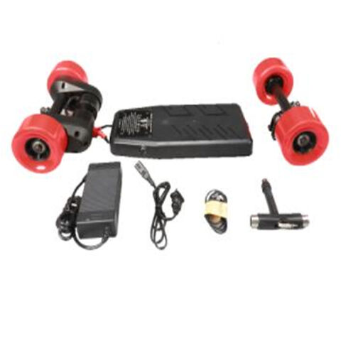 Kit DIY de Skate Elétrico Longboard ESC Motor com Pacote de Bateria de 4300MAH