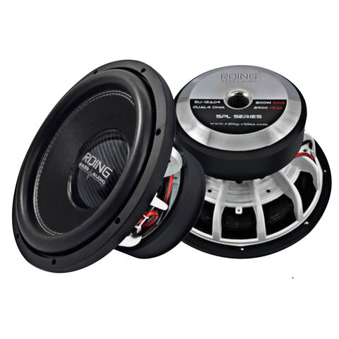 Prix Usine 12 Pouces SQ Subwoofer de Voiture de Haute Qualité, Haut-parleur de Voiture, Caisson de Basse pour Voiture