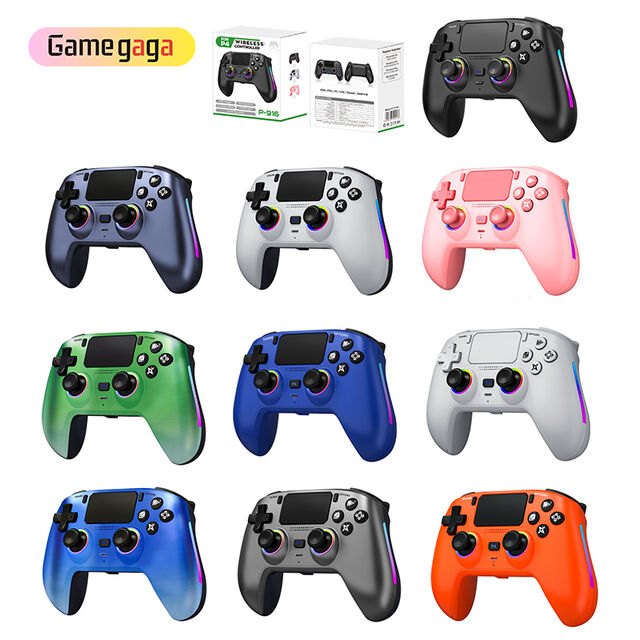 Manette Sans Fil X P916 pour P4 avec Joystick à Effet Hall, Gâchette, Lumière RVB, Boutons Arrière Programmables et Façade Magnétique 1000mAh