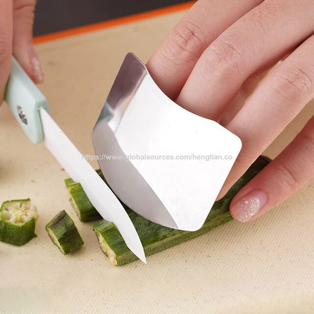 Protetores de dedos em aço inoxidável: o acessório de cozinha definitivo para proteger seus dedos de cortes for sale at factory direct price