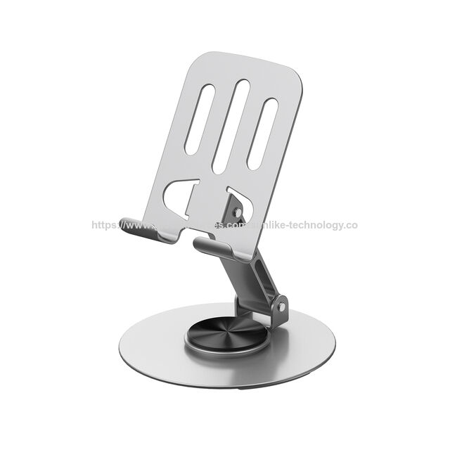 Stand Ponsel OEM Rotatable 360°, Desain Lipat & Portabel untuk Meja, Perjalanan, dan Kantor for sale at factory direct price